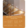 thumbnail image 3 of Step Lights 3-Pack Rectangular White Adjustable Color Temperature, 3 of 6