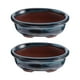 thumbnail image 1 of 2 macetas grandes de exterior con flores de arcilla morada, de cerámica, para decoración de primavera, para mesa., 1 of 6