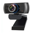 thumbnail image 1 of Caméra Web Hd 1080p avec Microphone, Lecteur de Diffusion en Direct pour Vidéoconférence à Angle Grand 100°, pour Conférences, Diffusion en Direct, Enregistrement, 1 of 5