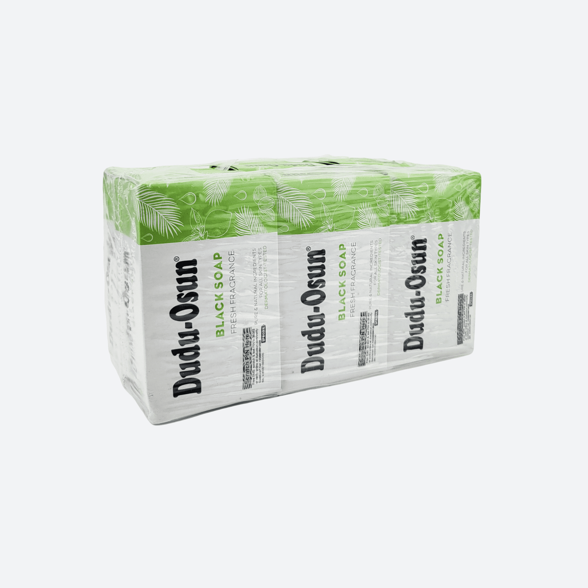 Dudu Osun Black Soap - Bundle of 6 Bars for Skin Nourishment