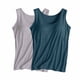 thumbnail image 1 of Camisola de manga corta para mujer con almohadilla para el pecho, sin aros de acero, ropa interior para yoga, pijamas deportivos para mujer, 1 of 2