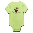 thumbnail image 1 of CafePress - Mema's Love Bug Ladybug Infant Bodysuit - Baby Light Bodysuit, 1 of 1