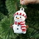 thumbnail image 5 of Lindo Colgante de Muñeco de Nieve Navideño para Navidad, Decoración para Árbol de Navidad, Decoración Del Hogar, Regalo Plano de Acrílico, 5 of 7