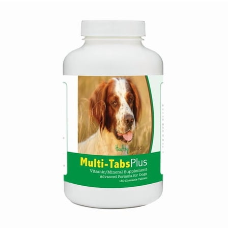 Healthy Breeds 840235175087 Irish Red & White Setter Multi-Tabs Plus Chewable Tablets - 180 Count