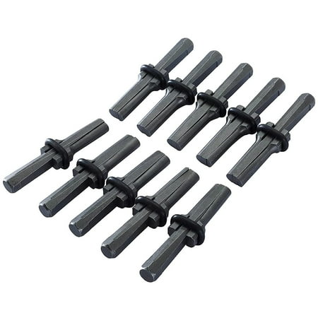 

10 Pcs 9/16Inch Plug Feather Shims Concrete Rock Stone Splitter Hand Tools Suitable for Splitting the Hard Stone