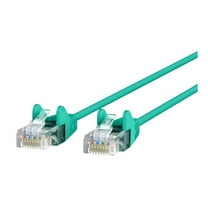 Belkin Slim - Patch cable - RJ-45 (M) to RJ-45 (M) - 2 ft - UTP - CAT 6 - molded, snagless - green