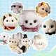 thumbnail image 3 of 64 ojos de seguridad con pestañas de 12/14/16/18 mm para peluches, ojos de ganchillo arcoíris, ojos de plástico para manualidades, ojos para amigurumi con arandelas, 3 of 5