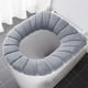 thumbnail image 2 of Alfombrilla de baño suave para el asiento del inodoro, elástica, fácil de colocar, con funda acolchada, cómoda y lavable., 2 of 3