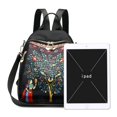 thumbnail image 3 of Bolso de hombro para mujer, de tela Oxford, con estampado de moda para el tiempo libre, mochila pequeña de viaje, 3 of 6