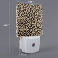 thumbnail image 2 of Fuzoiu Leopard Print-1 Print Dusk to Dawn LED Night Light with Light Sensor, Energy-Efficient Touch-Safe Night Lamp for Home, Office, and Kids' Rooms-EU, 2 of 7