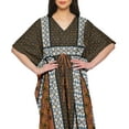 thumbnail image 3 of Moomaya Kaftan Long de Plage pour Femmes, Tenue de Plage, Robe de Plage, Couvre-Maillot Bikini, Kaftan, Grande Taille, 3 of 6