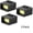3pcs, variant on 9 Volt LED Portable Flashlight- High Lumens Mini LED Flashlight, Compact 9 Volt Pocket Torch for Camping, Hiking, and Emergency Use，exclude battery (1Pcs)