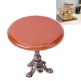 thumbnail image 1 of Mini Mesa Redonda Simulada, Modelo De Muebles 1:12, Para Niñas, 1 of 7