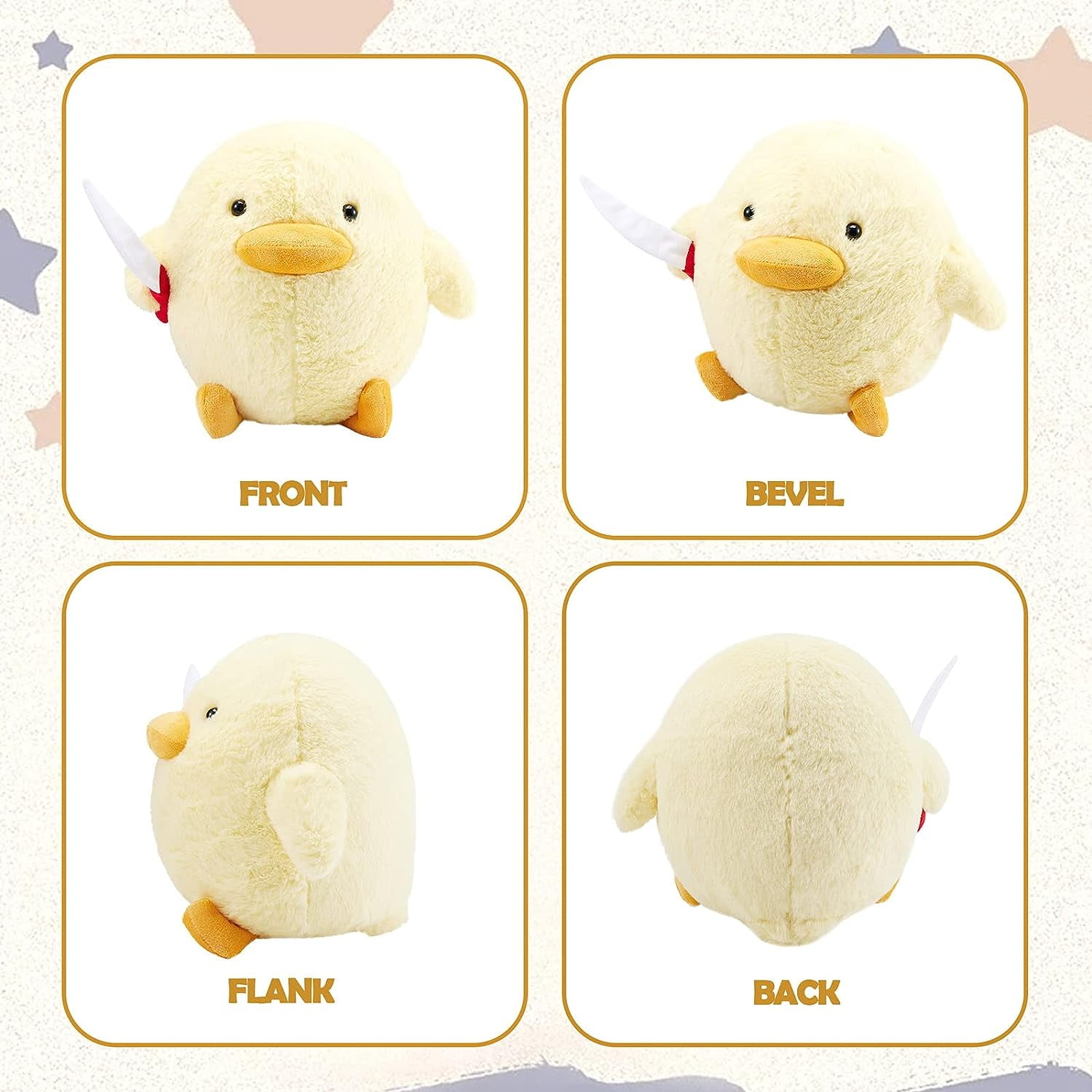 Mini Jouets En Peluche Canard Jaune, Animal En Peluche Mignon, Adapté