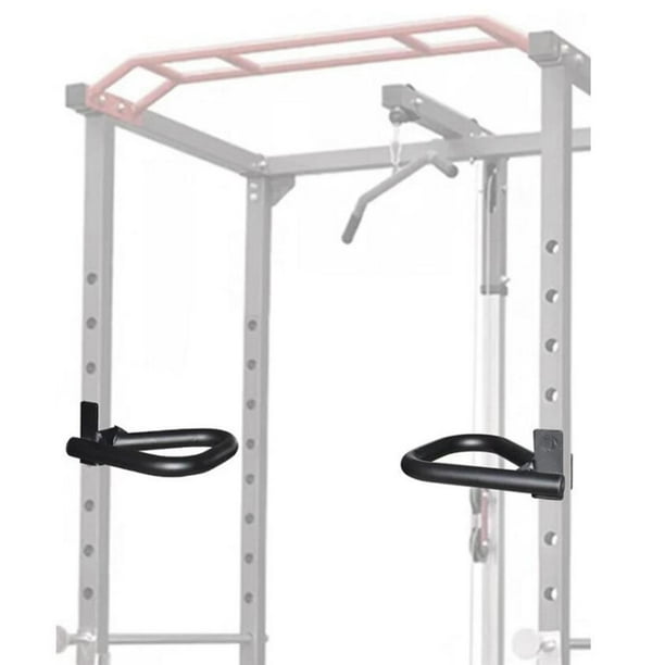 Metal Dip Bar Attachments for 2 x 2 Tube Squat Rack Dip Grip Handles Walmart