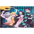 thumbnail image 1 of Tapis Rectangulaire Demon Slayer Kamado Tanjirou Nezuko, 1 of 5