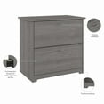 thumbnail image 6 of Bush Furniture Cabot Lateral File Cabinet, 2 Drawer, Modern Gray, 6 of 10