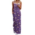 thumbnail image 1 of Mono Ekouaer para mujer, estilo bohemio, con pernera ancha y bolsillos, estilo bohemio, 1 of 6