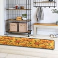 thumbnail image 5 of Dreamtimes Pumpkins and Autumn Leaves Hallway Runner Rug 2'x6' Kitchen Rug with Rubber Backing Joyful Thanksgiving Non Slip Entryway Rug Runner Washable Soft Area Rug for Hallway Bedroom Kitchen Decor, 5 of 6