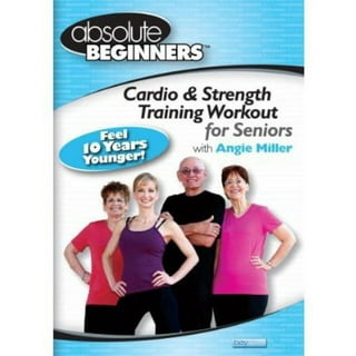 Stronger Seniors DVD Chair Exercise Program Core Strength Pilates Fitness.  In 8