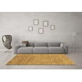 thumbnail image 3 of Ahgly Company Indoor Rectangle Abstract Brown Modern Area Rugs, 5' x 8', 3 of 4