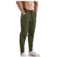 thumbnail image 5 of Pantalones largos de moda para hombre, casuales, de color sólido, con bolsillos y cintura elástica, pantalones cargo casuales para hombre., 5 of 5