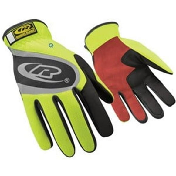 Ringers RIN-118T-13 Turbo Hi-Vis Slip-On Cuff Gloves - 3XL