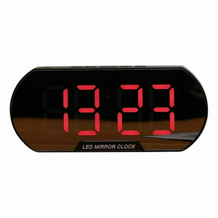 

Alarm Clocks For Bedrooms LED Clock For Bedroom Electronic Desktop Clock LED Digital Alarm Clock With Smart Night Light For Home Bedroom Office