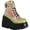 Pink Shifting Glitter Vegan Leather, variant on Women's Shaker 52 Ankle Boot