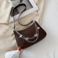 thumbnail image 2 of SAYOO Bolso de axila para mujer con decoración de cadena de mariposa, accesorio de ropa con correa de hombro desmontable SAYOO  casual, 2 of 6