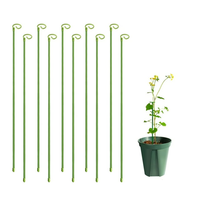 Trellises Connecting Rod Planting Support Stand Gardening Pole 10Pcs Fall Prevention Fiberglass Fixed Connector