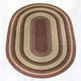thumbnail image 5 of Earth Rugs 02-357 Burgundy-Gray-Creme Oval Rug, 5 of 5