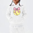 thumbnail image 5 of CPNG Girls Oversized Hoodie Softball Bow Printed Long Sleeve Hooded Pullover Sweatshirt Comfort Loose Casual Hoodie Sweatshirt Tops, 5 of 5