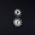 thumbnail image 3 of MERIGLARE 100 Pieces 16mm Hollow Flower End Bead Caps for Jewelry Making Plated, 3 of 6