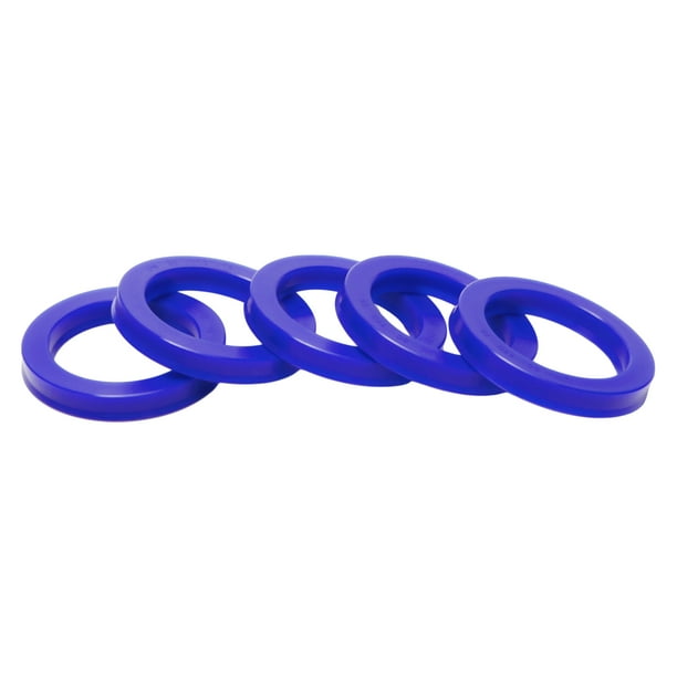 Sello de Aceite Universal Labio UN de Bargains Únicos, Sello de Eje Rotativo 80x110x15mm Alta Presión TPU Azul 5 Pcs