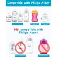 thumbnail image 4 of Tetinas Sippy Cup para biberones naturales Philips Avent de 6 m o más de 4 unidades, 4 of 8