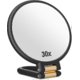 thumbnail image 1 of 30X Magnifying Mirror Double Side Handheld Travel with Handle, 1 of 3
