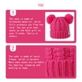 thumbnail image 3 of Sombrero Fluffy Pompoms Balls Multicolor Sonducket para niños Type11 NO11, 3 of 6