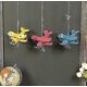 thumbnail image 2 of 3pc Vintage Metal Planes Model Iron Retro Aircraft Glider Biplane Pendant Model Airplane Kids Toy--, 2 of 2