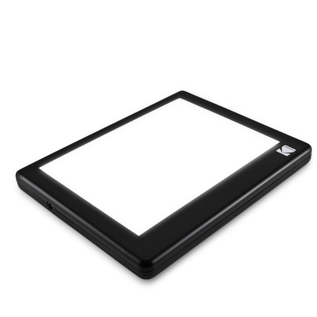Caja de luz LED KODAK 20x15 cm para negativos, diapositivas y películas