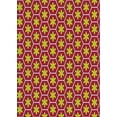 thumbnail image 1 of Ahgly Company Indoor Rectangle Patterned Red Novelty Area Rugs, 6' x 9', 1 of 6