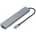 thumbnail image 4 of USB C Dock 8 in 1 Multifunctional Type C to RJ45 USB3.0 USB C HD Multimedia Interface Docking Station for Desktop Laptop, 4 of 5