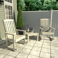 thumbnail image 2 of Highwood 3-pc Lehigh Rocking Chair Set - 2 Lehigh Rockers and 1 Adirondack Side Table, Outdoor, Eco-friendly, Synthetic Wood, 2 of 6