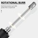 thumbnail image 5 of 10pcs 4" Long Double Cut Tungsten Steel Solid Carbide Rotary Burrs Set 1/8"(3mm) Shank Twist Drill Bit for Rotary Tools, 5 of 5