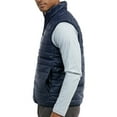 thumbnail image 3 of Men's Lightweight Full Zip Puffer Vest, Navy L, 1 Count, 1 Pack, 3 of 4