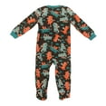 thumbnail image 2 of Carter's Baby Toddler Boy's Warm Soft Fleece Zip Up Footie Pajamas (Charcoal Dragon, 4T), 2 of 2