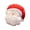 Coffee#036, variant on Christmas Santa Claus Plush Pillow, Holiday Throw Cushion Xmas Decor, Ultra-Soft Embroidered Face with Bow Tie, Cozy Home Accent for Sofa Bed Living Room Festive Gift Idea