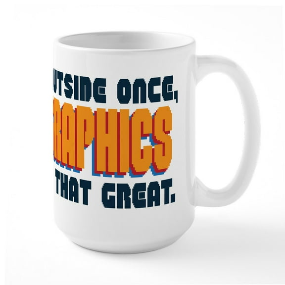 CafePress - The Graphics - 15 oz Ceramic Large White Nolvety Mug