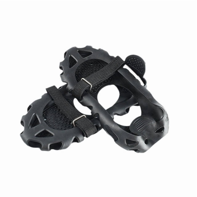 Patins Raquettes Semelles d'Adhérence pour Glace Tpe Crampons en Alliage 30 Traction pour Randonnée Hivernale Escalade Toit Extérieur