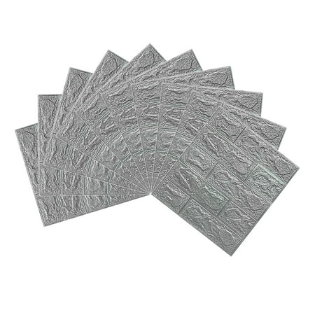Printable 3D Wall Panels Self-Adhesive Waterproof Brick Foam Panels